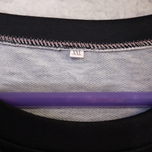 Silky, Colorful, Women's Floral Print Long Sleeve Blouse- XXL - Picture 4 of 4